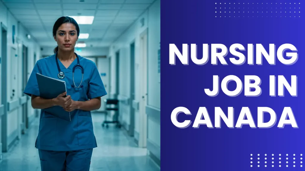 Nursing job in Canada